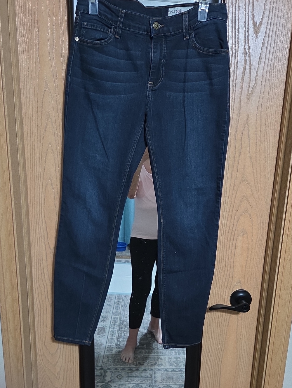 pistola Dark Wash Skinny Jeans - Indigo Blue